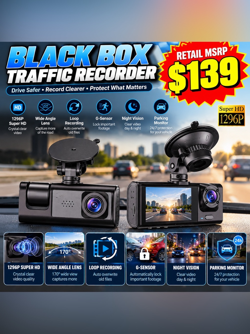 BLACKBOX DASHCAMERA